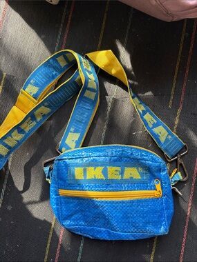 IKEA Blue and Yellow Logo handmade Crossbody Bag
